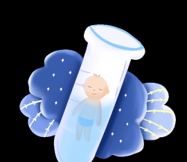 未满月的厦门捐卵宝宝拉肚子